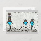 SKuLL ArT - Maßgeschneidert Postkarte (Vorne/Hinten)