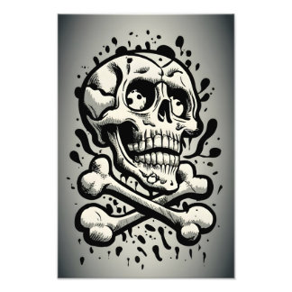 Skull Art Prints Fotodruck