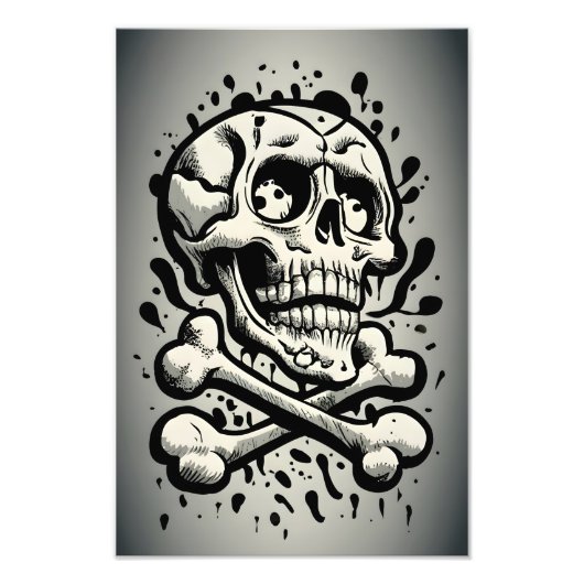 Skull Art Prints Fotodruck (Vorne)