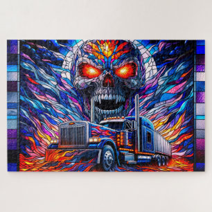Skull Art Puzzle