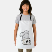 Skull as Cook with Chef hat Schürze (Insitu)