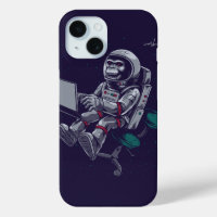 Skull Astronaut am Arbeitsplatz - Space Gamer