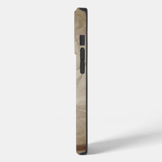 Skull auf Papiertextur Hintergrund Case-Mate iPhone Hülle (Rückseite / Links)