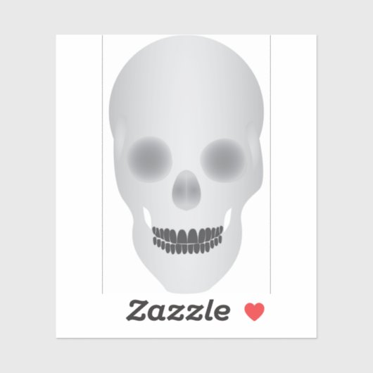Skull Aufkleber (Blatt)
