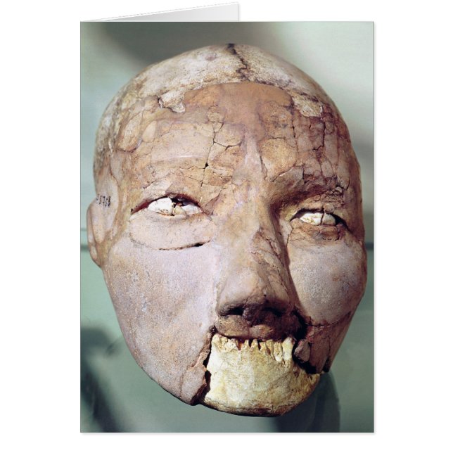 Skull, aus Jericho, 7000-6000 v. Chr. (Vorne)