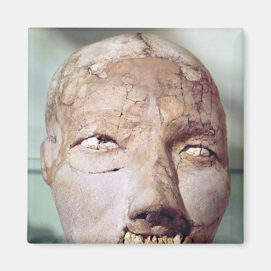 Skull, aus Jericho, 7000-6000 v. Chr. Magnet (Vorne)