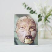 Skull, aus Jericho, 7000-6000 v. Chr. Postkarte (Stehend Vorderseite)