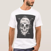 Skull Barbed Wire T-Shirt (Vorderseite)