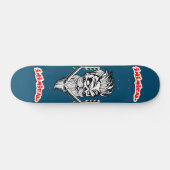 Skull-Barber-Skateboard-Deck Skateboard (Horizontal)