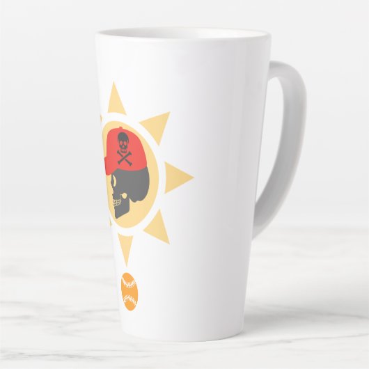 Skull Baseball Milchtasse (Rechte Ecke)