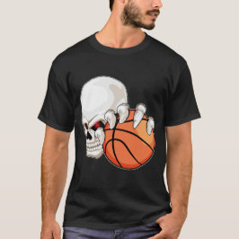 Skull Basketball-Spieler Basketball T-Shirt