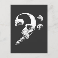Skull Bass Clef Bass Player Musican Skelettmusik
