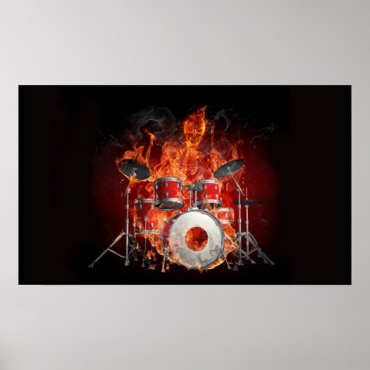 SKULL BATTERY HIGH DEFINITION POSTER (Vorne)