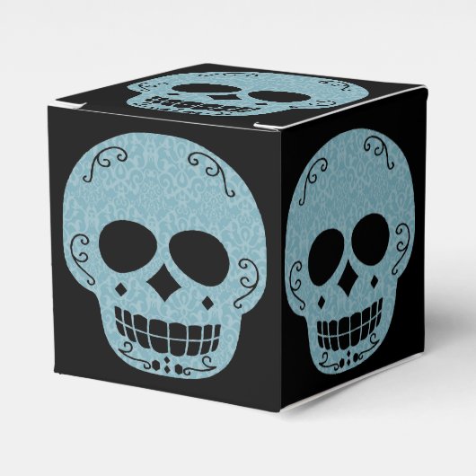 Skull-Bevorzugung Geschenkschachtel (Vorderseite)