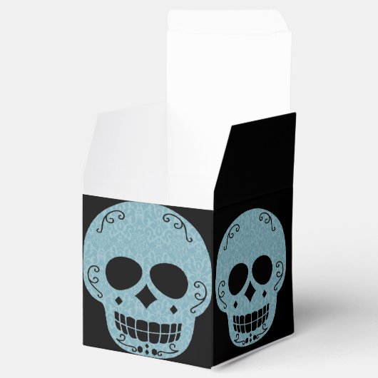 Skull-Bevorzugung Geschenkschachtel (Geöffnet)