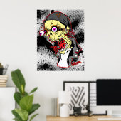 Skull Biker Poster (Heimbüro)