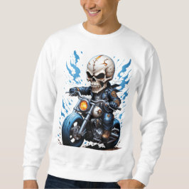 Skull Biker Sweatshirt