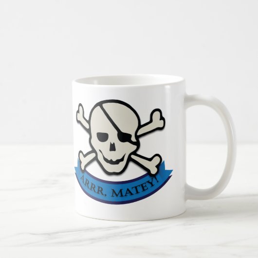 Skull - Black 11 oz Ringer Tasse (Rechts)