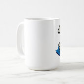 Skull - Black 15 oz Ringer Tasse (Vorderseite Links)