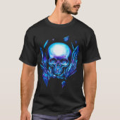 Skull Blue Chameleon T-Shirt (Vorderseite)