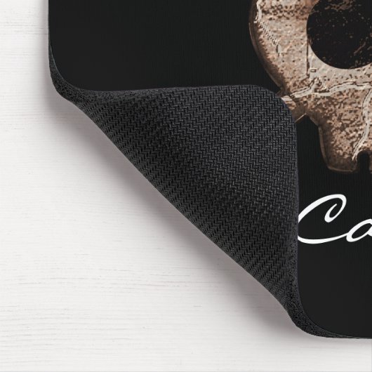 Skull & Bones Black Computer Mouse Pad gestört Mousepad (Ecke)