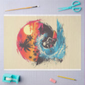 Skull Bones Surf Rider #4 Seidenpapier (Basteln)