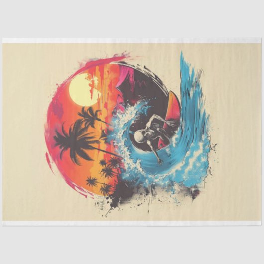 Skull Bones Surf Rider #4 Seidenpapier (Vorderseite)