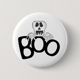 Skull Boo Button