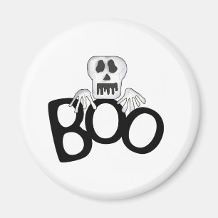 Skull Boo Magnet