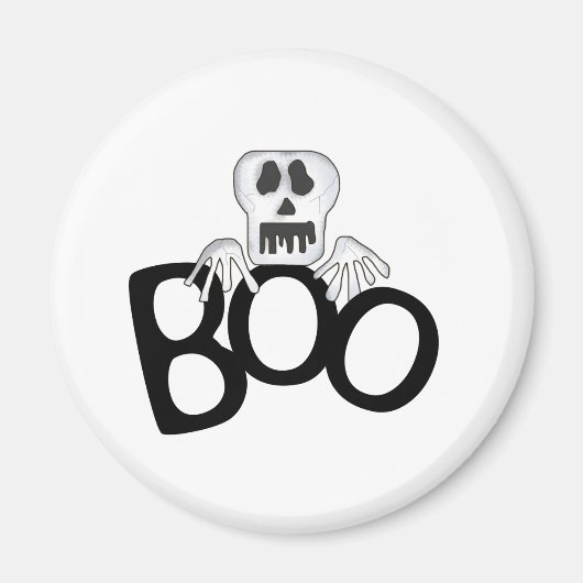 Skull Boo Magnet (Vorne)