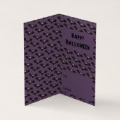 Skull Book Candle Bat Star Klassenzimmer Exchange Visitenkarten (Innenseite)