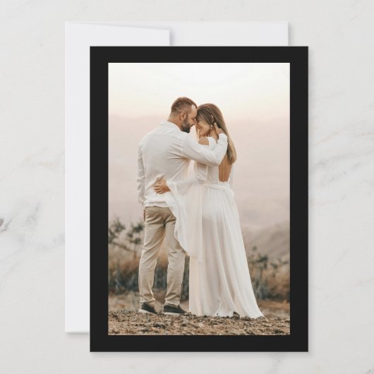 Skull Boo's Before I's Halloween-Brautparty Einladung (Rückseite)