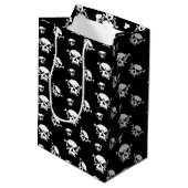 Skull Boys Mittlere Geschenktüte (Rückseite Schrägansicht)