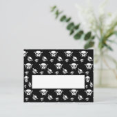 Skull Boys Postkarte (Stehend Vorderseite)