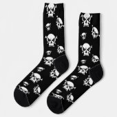 Skull Boys Socken (Linkes Detail)
