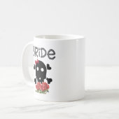 Skull Bride Kaffeetasse (Vorderseite Links)