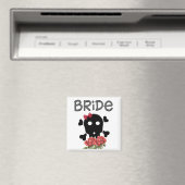 Skull Bride Magnet (In Situ (Geschirrspüler))