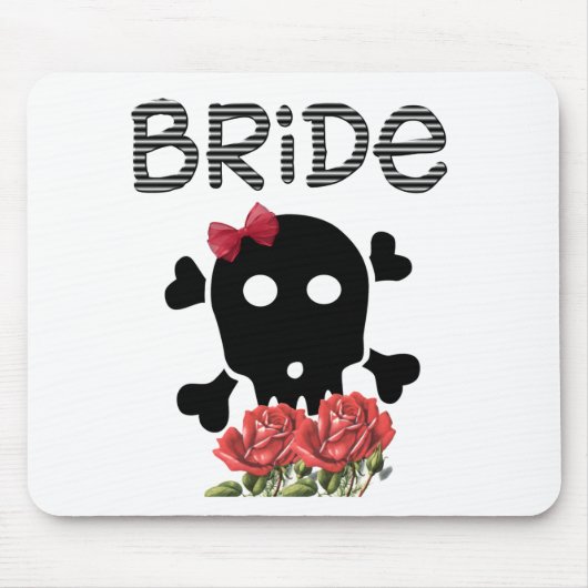 Skull Bride Mousepad (Vorne)
