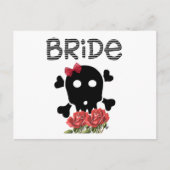 Skull Bride Postkarte (Vorderseite)