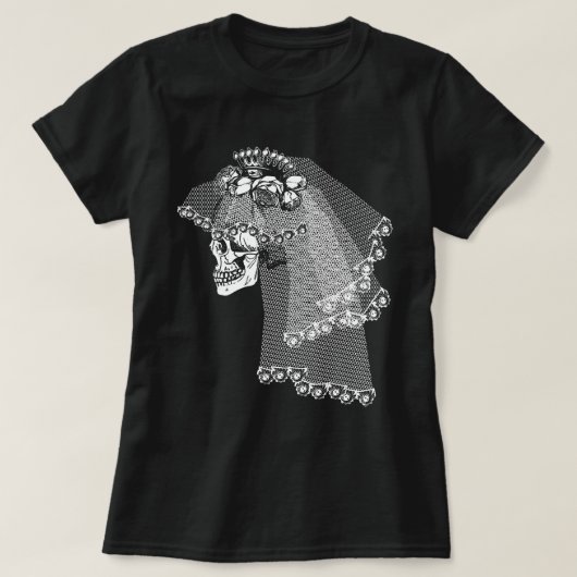 Skull Bride T - Shirt (Design vorne)