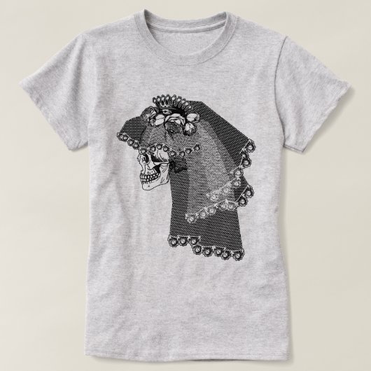 Skull Bride T - Shirt (Design vorne)
