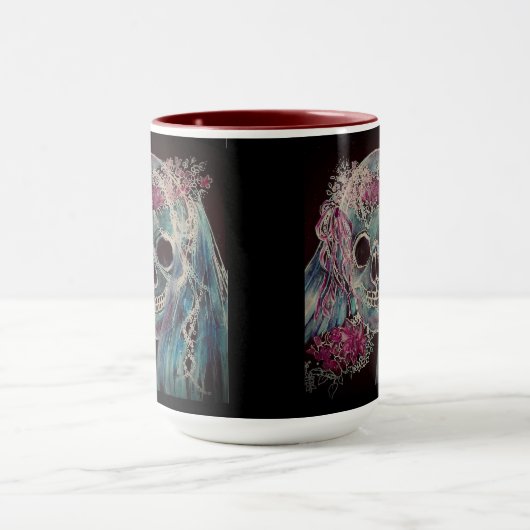Skull Bride Tasse 15 oz. (Zentrum)