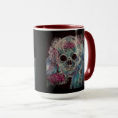 Skull Bride Tasse 15 oz. (VorderseiteRechts)