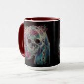 Skull Bride Tasse 15 oz. (Vorderseite Links)