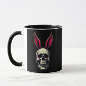 Skull Bunny – Dark Easter Art - caneca Tasse (Links)