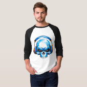 Skull bunt T-Shirt (Vorne ganz)