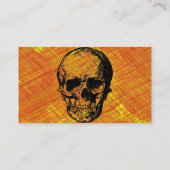 Skull Business Card Visitenkarte (Rückseite)