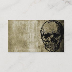 Skull Business Card Visitenkarte