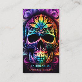 Skull Business Card Visitenkarte