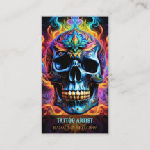 Skull Business Card
